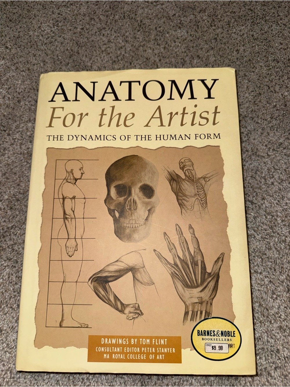 Anatomy for the Artist - Beige Cover